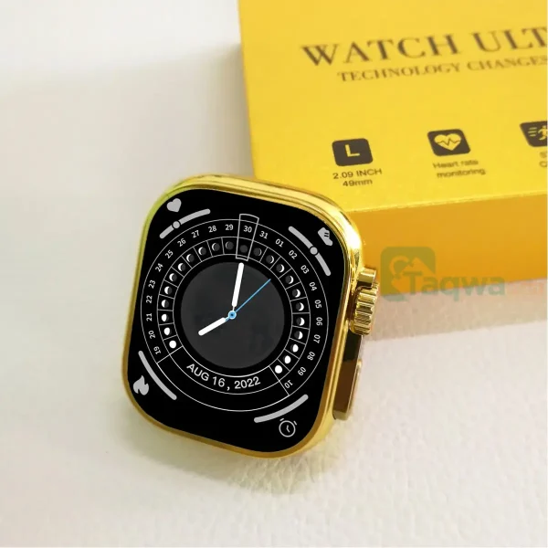New C9 Ultra Max Smart Watch with Two Straps Expert Quality - Image 5