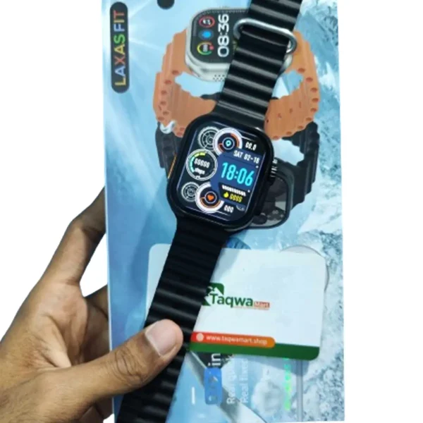 Laxasfit Watch 9 Ultra Bluetooth Calling New Smart Watch - Image 4