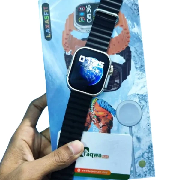 Laxasfit Watch 9 Ultra Bluetooth Calling New Smart Watch - Image 3