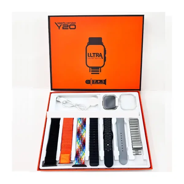 New Premium Y20 ultra smart watch 7 straps - Image 5