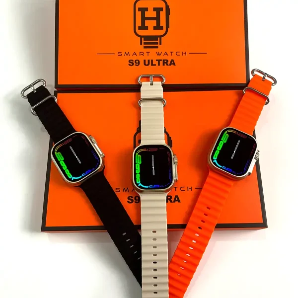 S9 Ultra Smartwatch with 3 Straps Limited Deal - Image 2